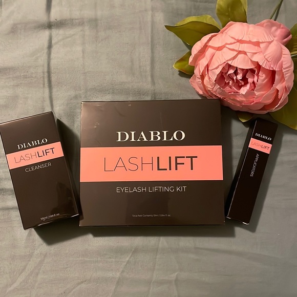 Diablo Makeup New Diablo Lash Lift Kit Cleanser And Applicators